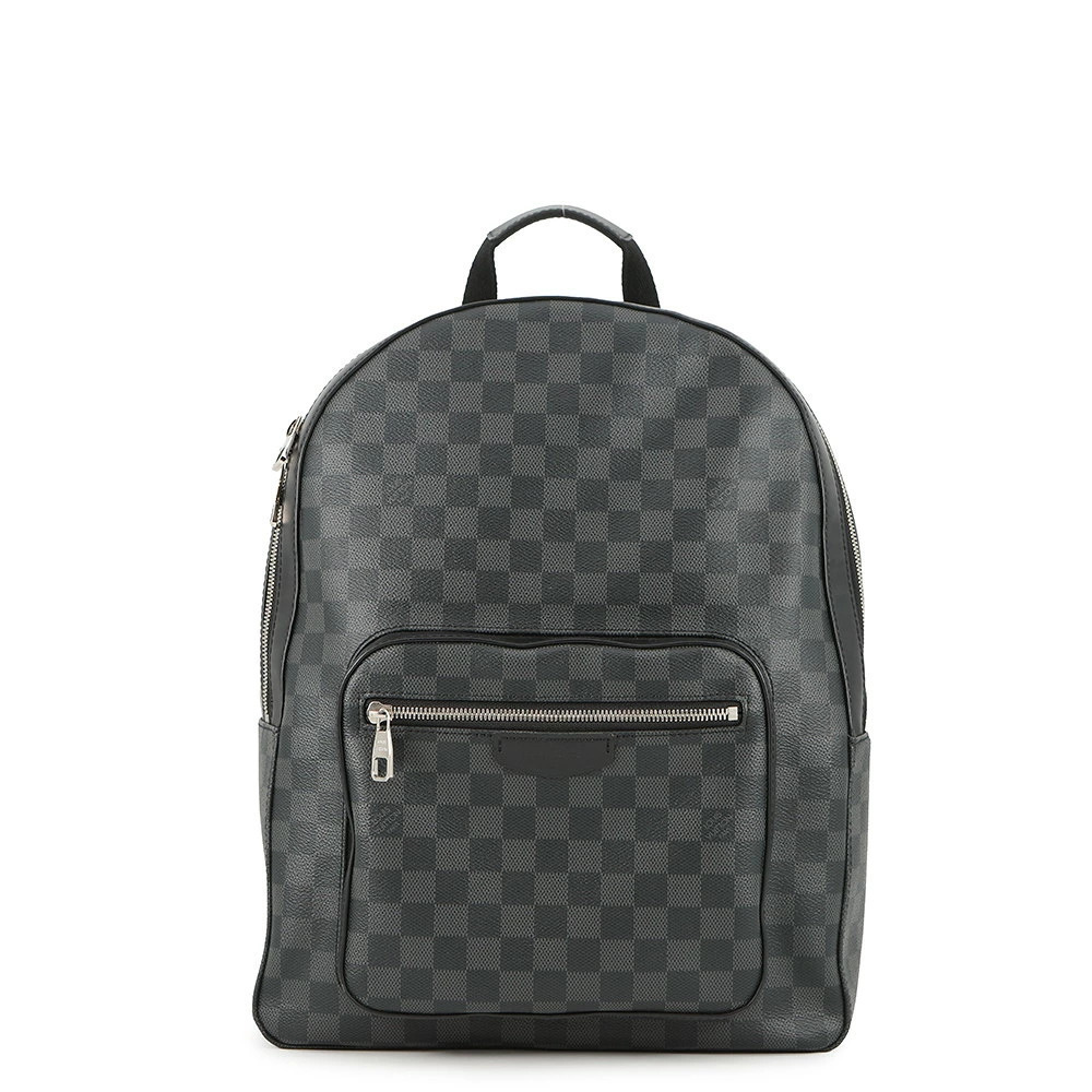 Louis Vuitton Damier Graphite Black Josh Backpack Bag Black